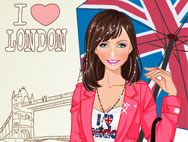 Игра для девочек — Я люблю Лондон!